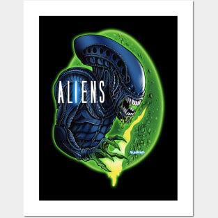 ALIENS Retro Kenner Posters and Art